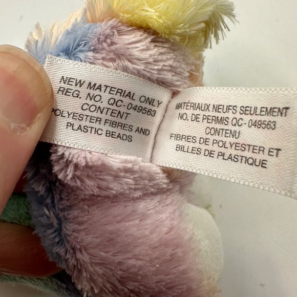 TY Heather the Unicorn Cat Beanie Boo Unikitty Big Eyes Stuffed Animal Plush Toy - Picture 10 of 11